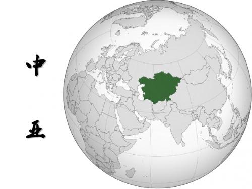 地理一轮复习区域地理 中亚