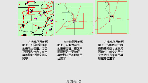 新编地图学教程PPT课件