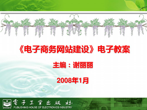 电子商务网站建设