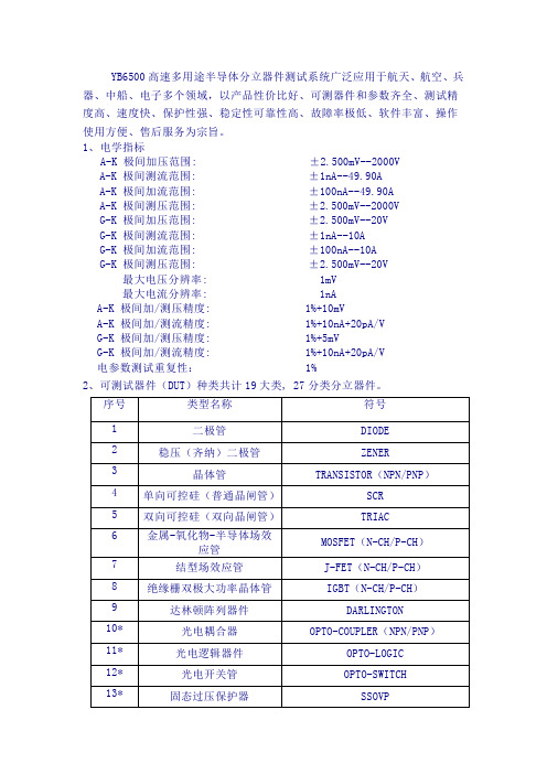 半导体测试系统