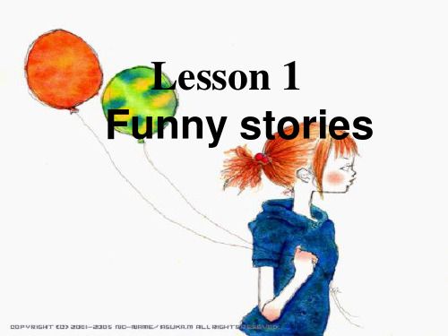 unit 17 Lesson  1  What's so funny