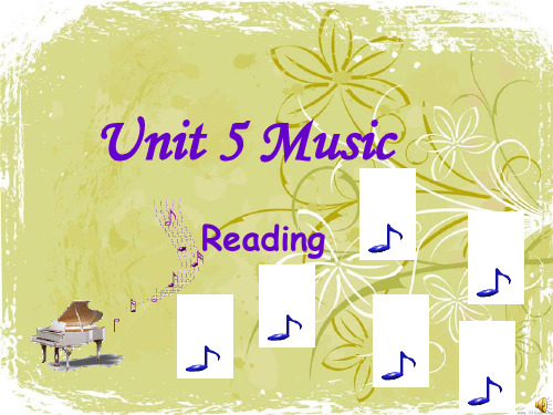 新人教版必修二Unit5_Reading2课件
