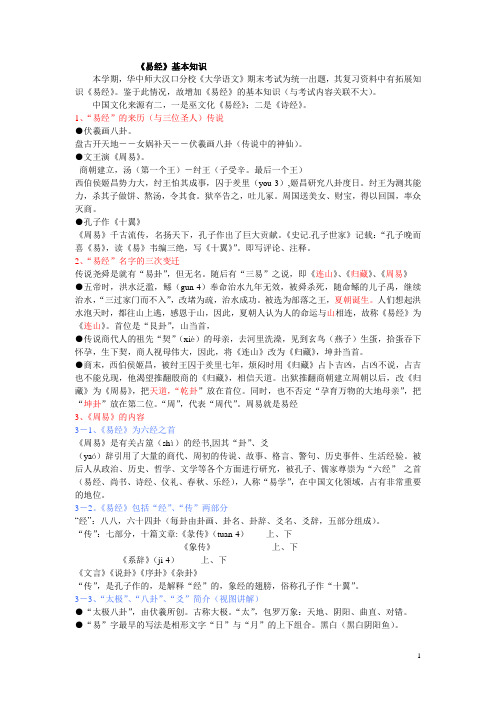 易经基本知识