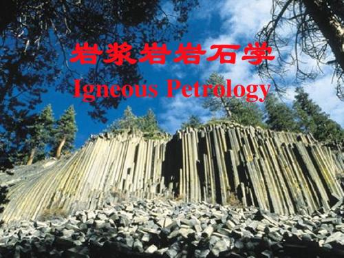 桂林理工大学岩浆岩课件