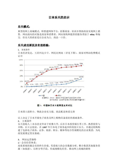 日本乐天的启示