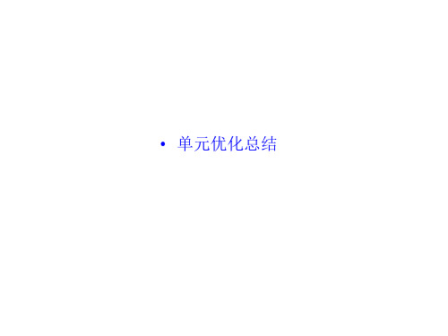 人教版高中历史选修1课件第三单元单元优化总结