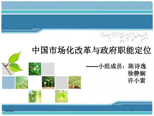 中国市场化改革