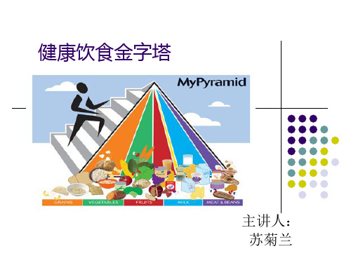 健康金字塔饮食