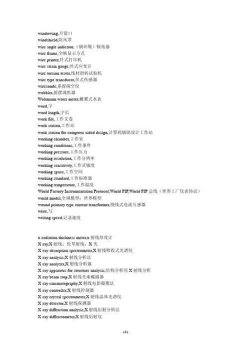 实用英语词汇系列：电子翻译词汇_Part10