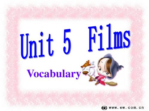 江苏省南京市九年级英语上册课件Unit5Films-Vocabulary