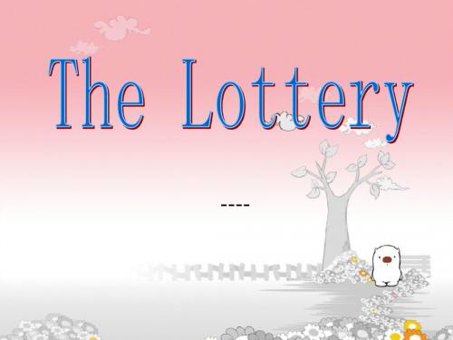 the lottery