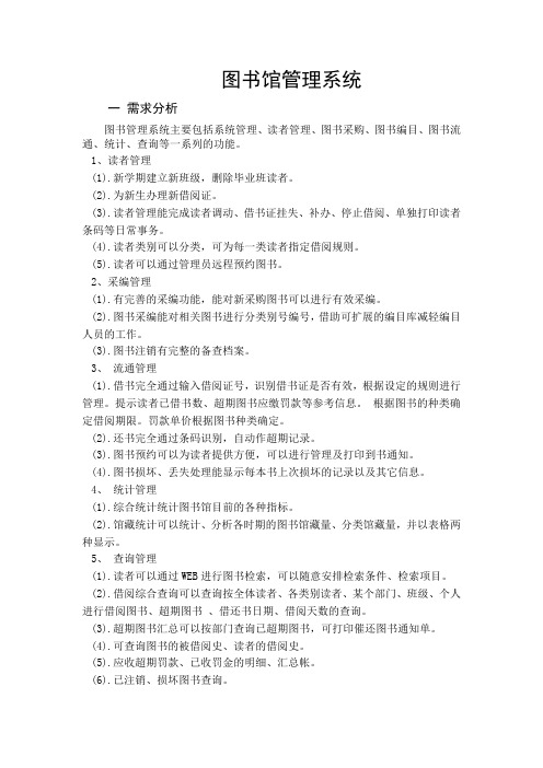 图书管理系统