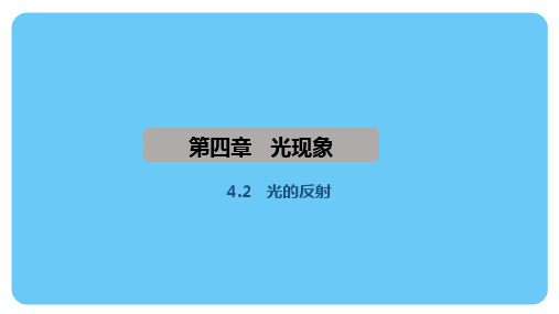 4.2 光的反射(课件)人教版(2024)物理八年级上册