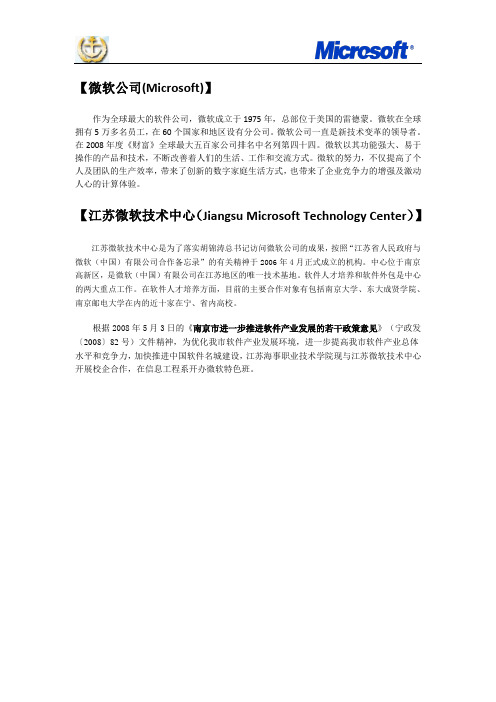 微软公司(Microsoft)