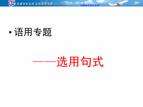选用句式(1)选择课件