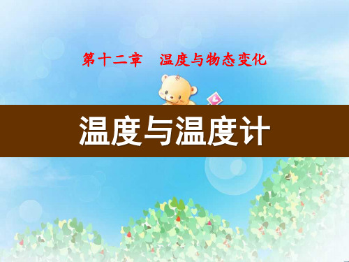 《温度与温度计》温度与物态变化PPT3  图文