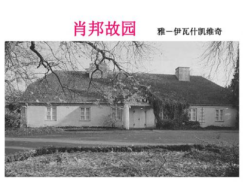 肖邦故园PPT47(2份打包)