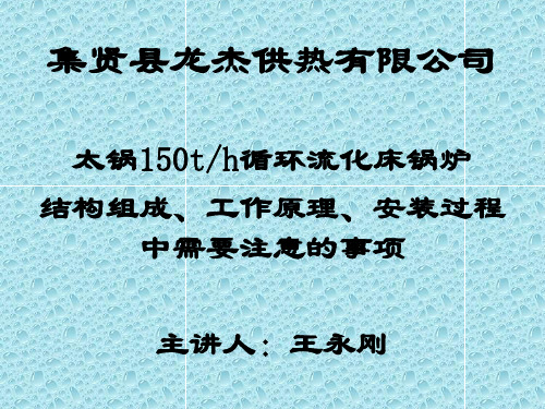 CFB锅炉课件9水冷布风板