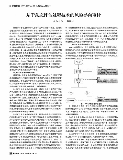 基于动态评估过程技术的风险导向审计