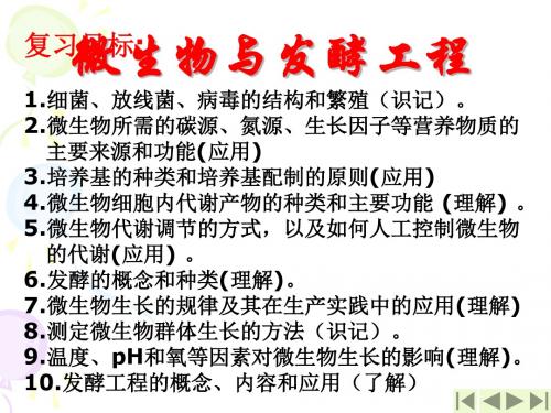 高三生物发酵工程简介课件