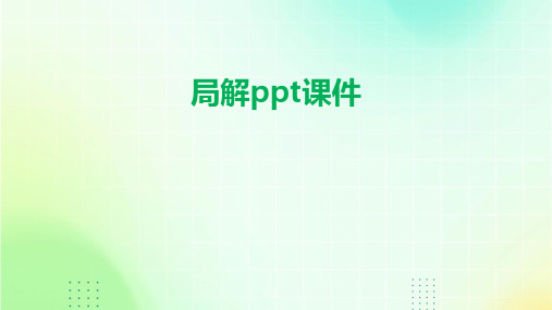 局解ppt课件