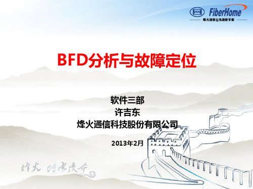 BFD分析与故障定位-许吉东