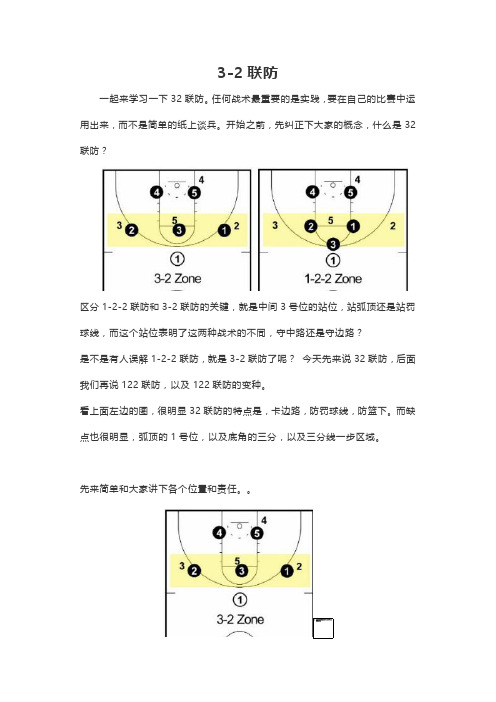 三二联防篮球