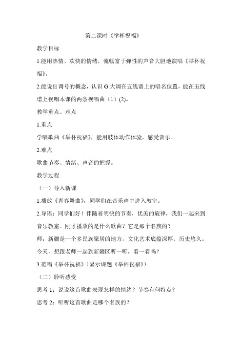 举杯祝福