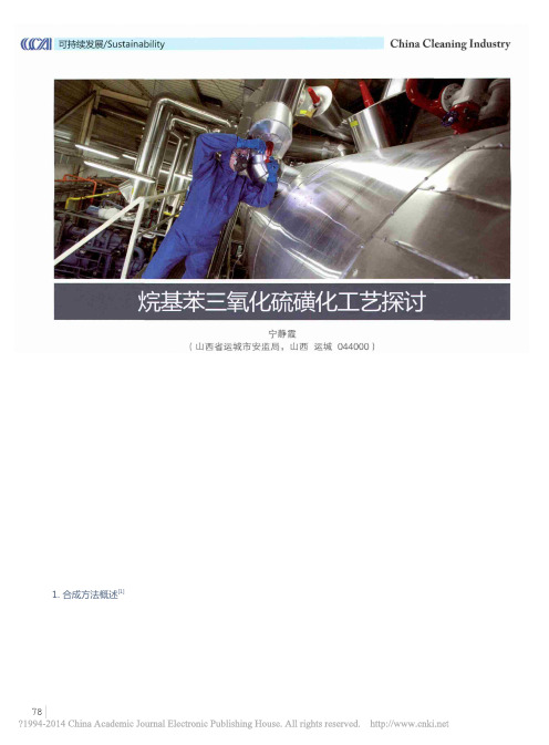 烷基苯三氧化硫磺化工艺探讨_宁静霞