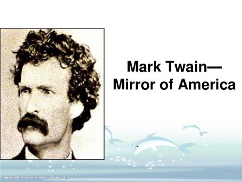 Mr.Wang--- MARK TWAIN