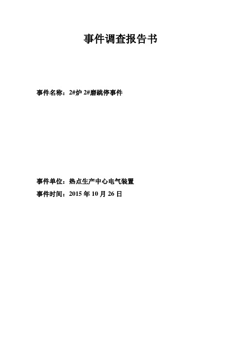 事件调查报告 (2)