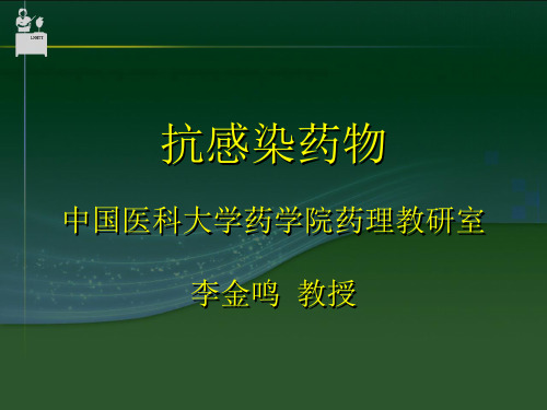 抗感染药物1