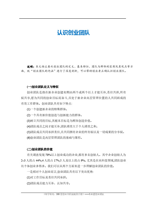 创业团队是如何运作的(成功团队中的九种角色)