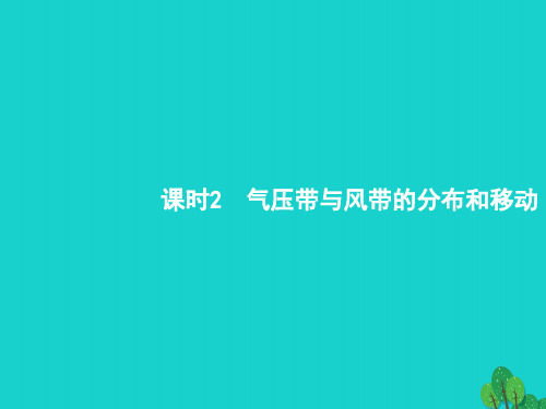 浙江省高考地理一轮复习 2.3.2 气压带与风带的分布和移动课件