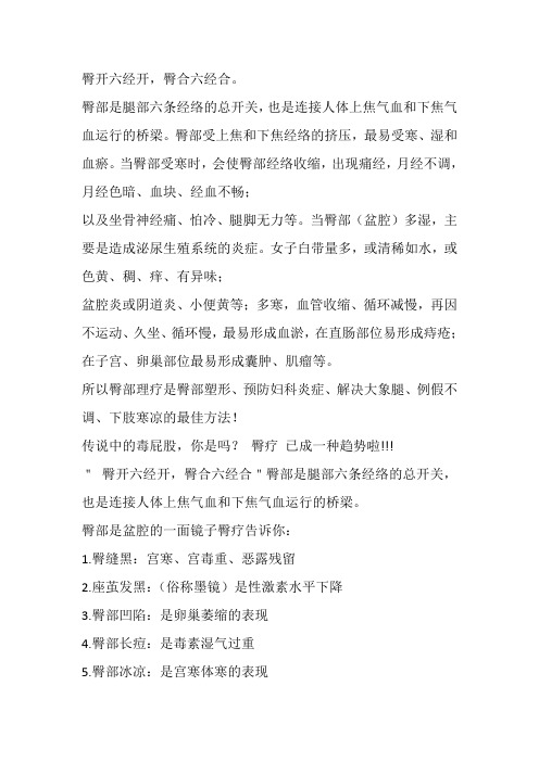 臀疗专业