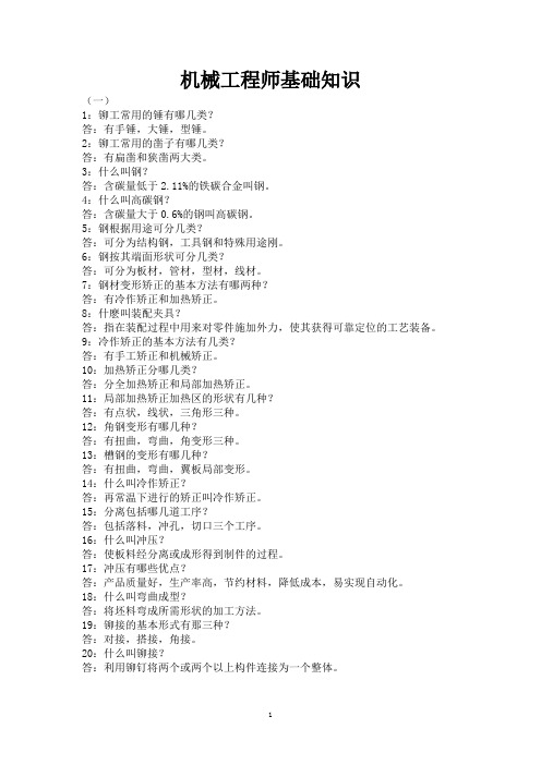 机械设备知识库