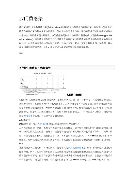 沙门菌感染