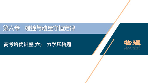 高考物理复习  第六章 碰撞与动量守恒定律高考培优讲座(六) 力学压轴题