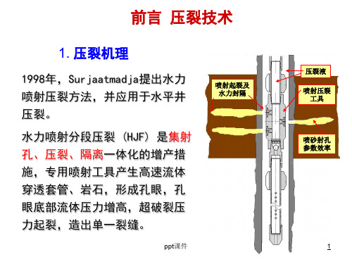 国内压裂技术介绍  ppt课件