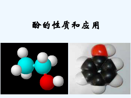 酚的性质和应用 PPT