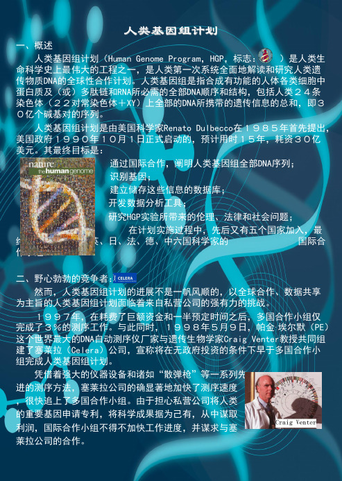 人类基因组计划 - PowerPoint 演示文稿
