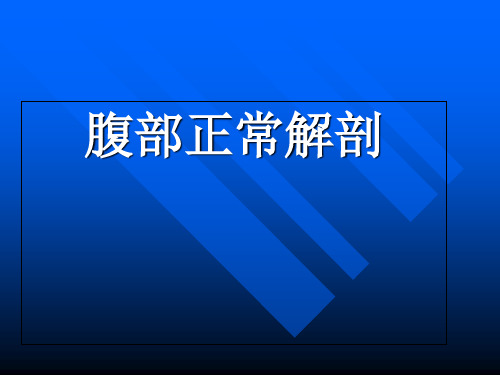 放射科影像诊断ppt课件