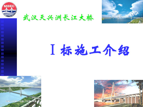 天兴洲大桥Ⅰ标施工介绍b