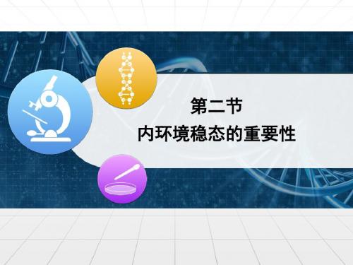 人教版高中生物必修3-1.2《内环境稳态的重要性》精品课件