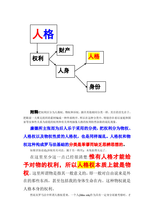 人格理论小结
