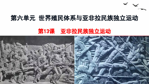 人教统编版_高中历史_亚非拉民族独立运动_PPT课件完美版1