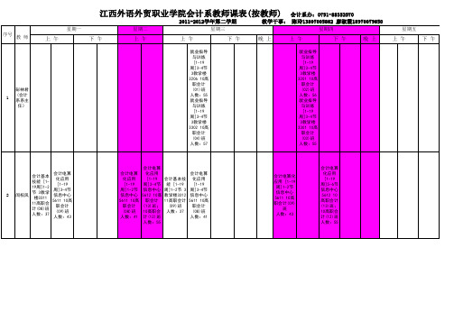 2011-20122教师课表2.12