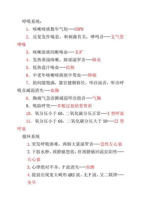 病例分析题眼 (1)
