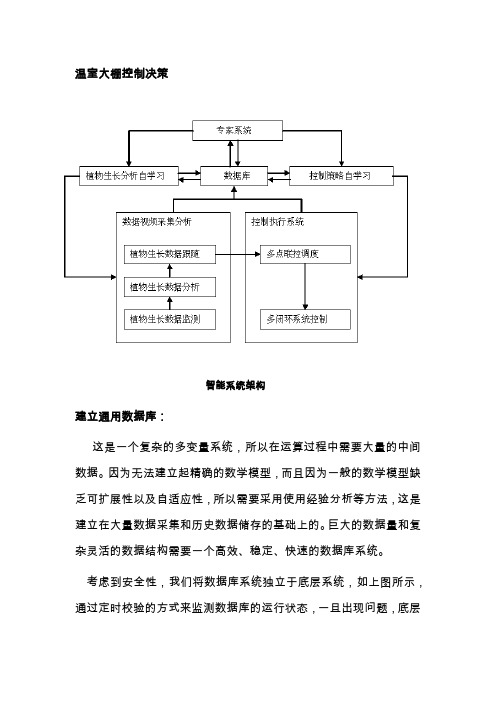 温室大棚植物生长专家系统