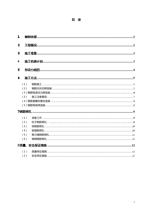 质量保证体系表